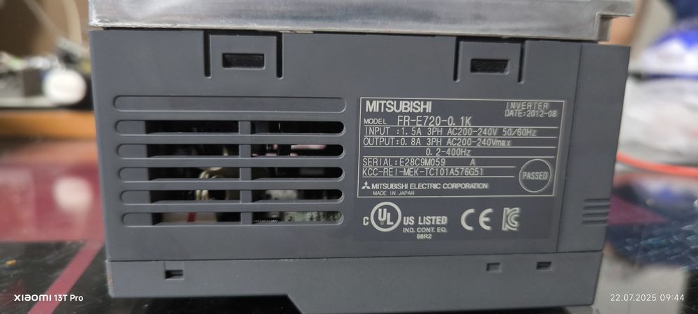 Частотный преобразователь Mitsubishi