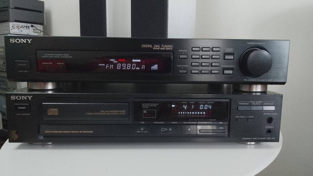 Sony! Sony CDP 470 și Sony ST-S 190