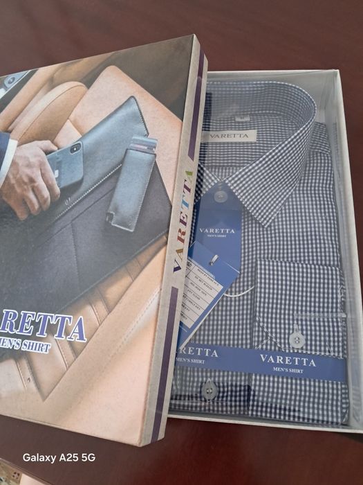 Рубашка мужская новая ворот 41 размер.