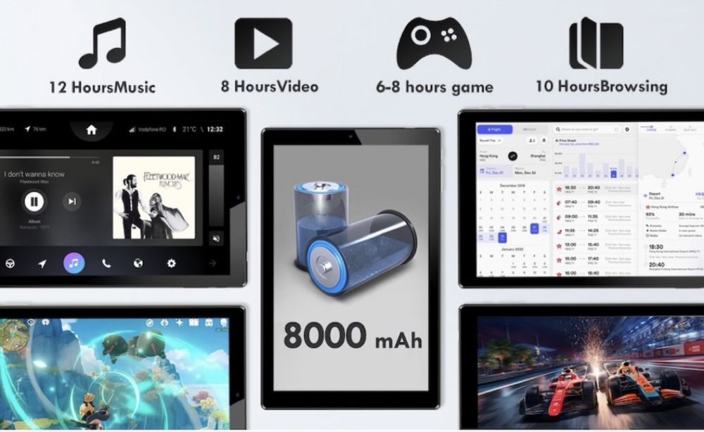 Tableta 10 inch , android 13, 12 gb ram, octa core, 128 gb memorie