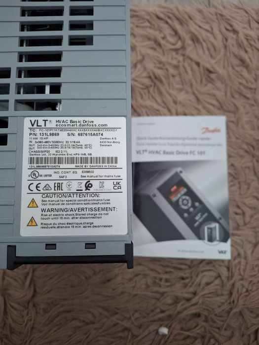 Convertizor danfoss 11kw