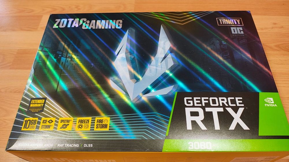 Rtx 3080 Zotac  Trinity OC edition