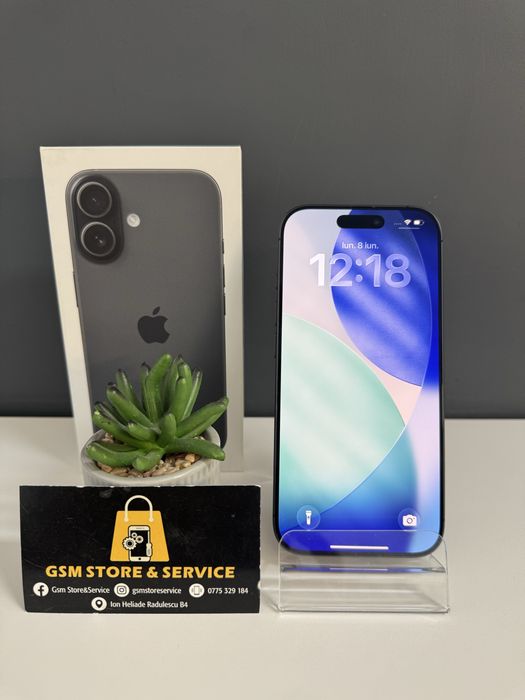 Iphone 17 Black 256Gb 2 Ani Garantie Gsm Store&Service