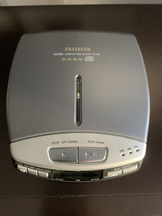 CD плеер AIWA XP-760 портабельный ретро