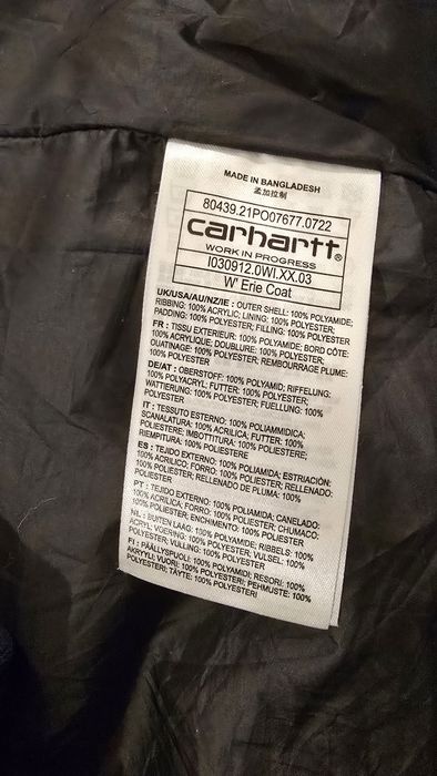 Ocazie geaca iarna parka Carthartt calduroasa