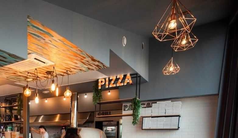 Sigle luminoase  PIZZA si BAKE