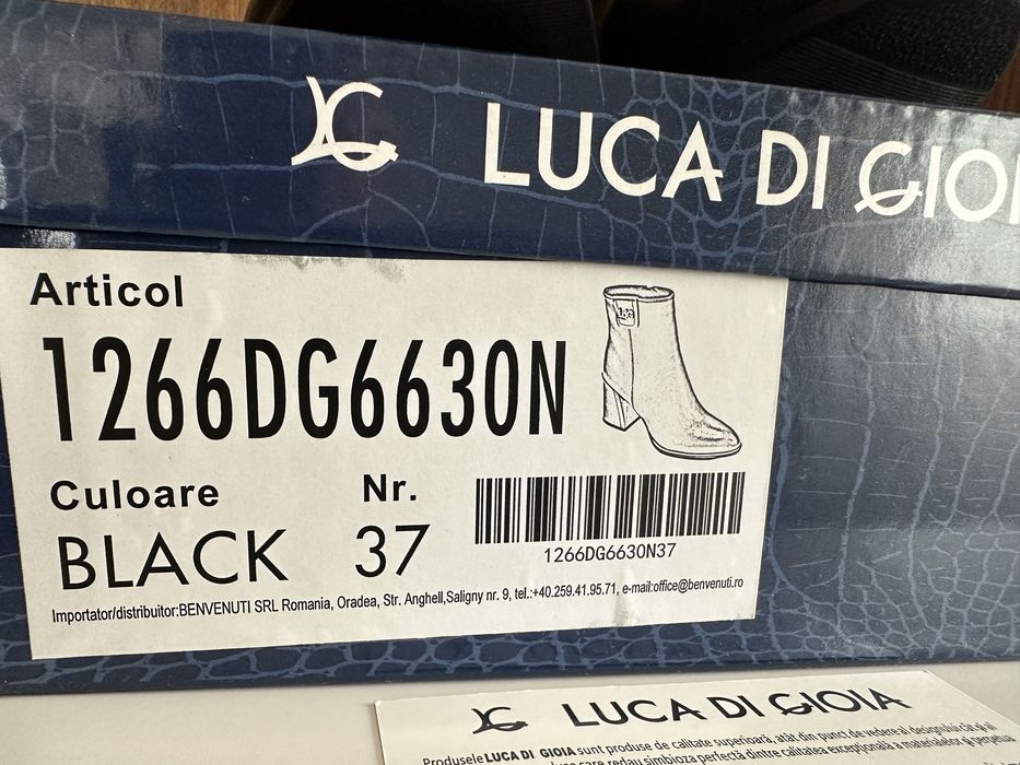 Botine din piele naturala marimea 37