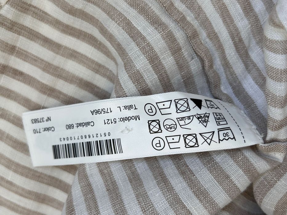 Нежна ленена риза Massimo Dutti