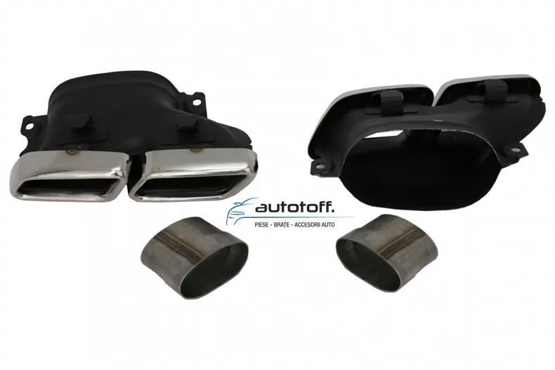 Difuzor bara spate Mercedes GLE W166 (15-18) Chrome Look AMG