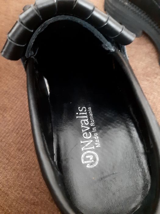 Mocasini piele dama Nevalis