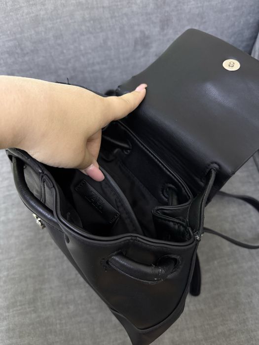 Черный рюкзак Zara!