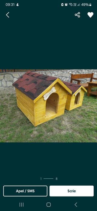 Vând Coteț /Cușcă Caine Transport Gratuit