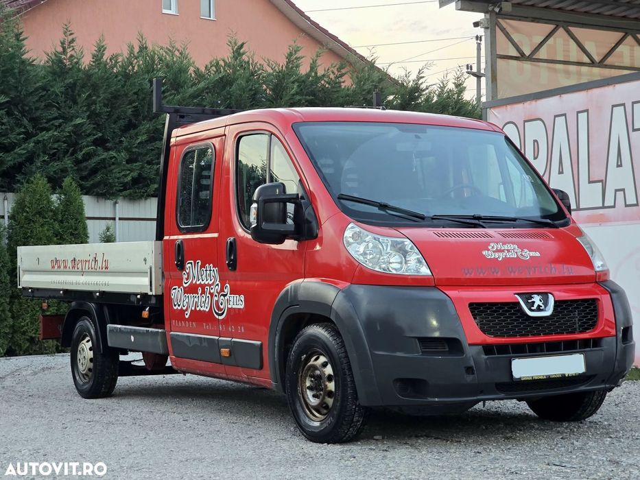 Peugeot Boxer Doka 7 locuri 2.2 Diesel lada 3.60