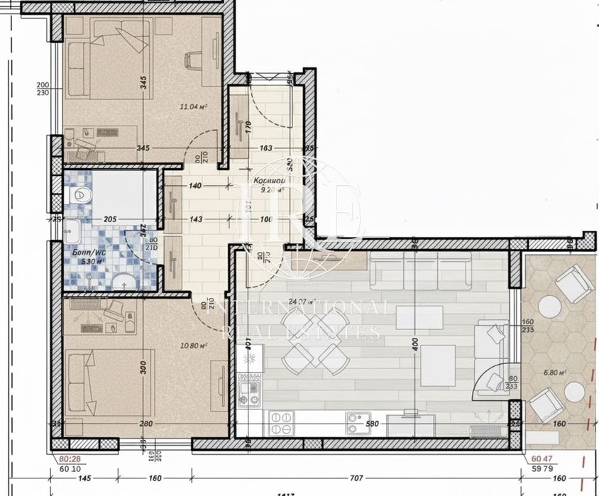 Продава се Тристаен апартамент в Варна, Младост 2 - 84 кв.м за 841 €/кв.м - Снимка #1