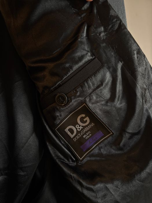 Мъжко черно сако D&G