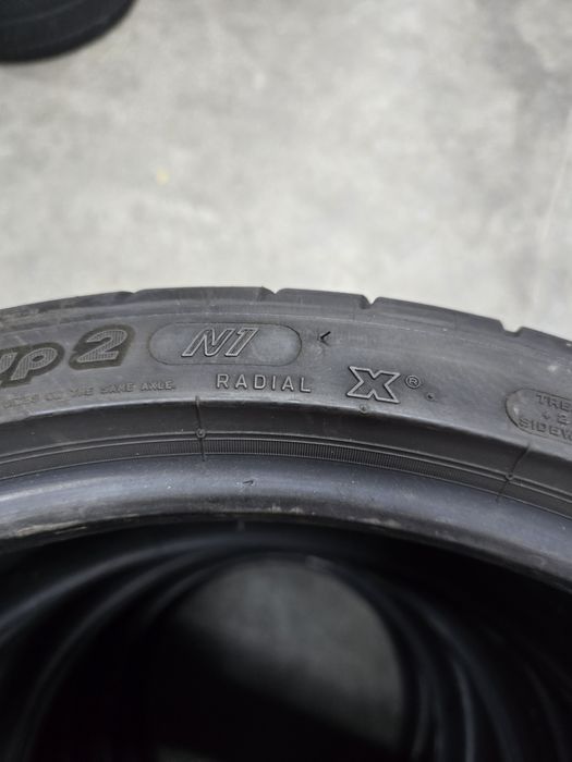 SET 295/30/20 + 245/35/20 VARA MICHELLIN PILOT SPORT CUP 2020 excelent