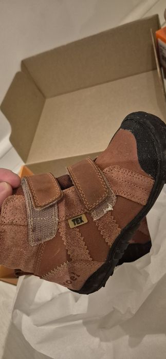 Ghete/cizme Koel Barefoot impermeabile îmblănite - Milo Blossom fetite