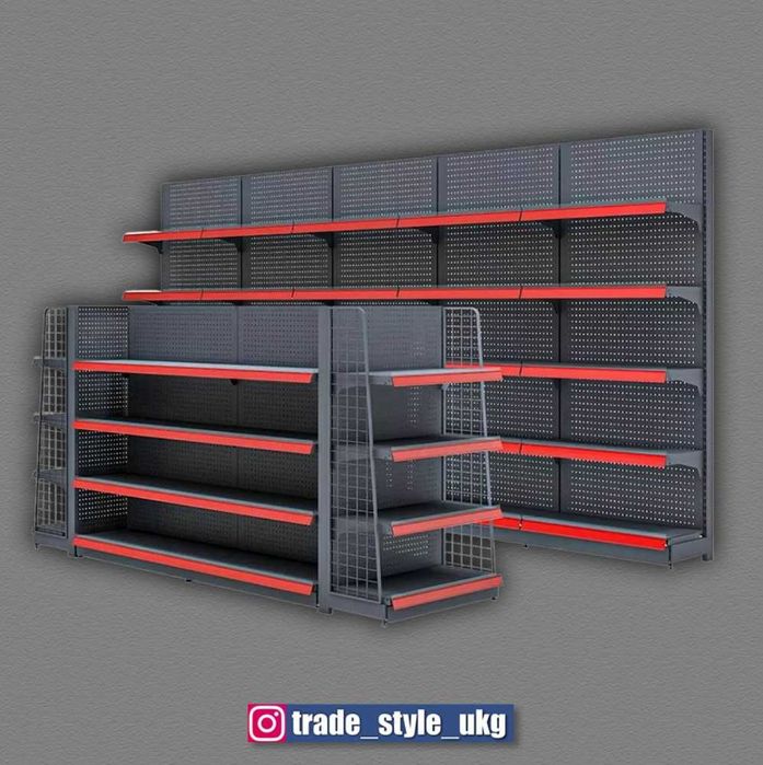 Полки, стеллажи, торговое оборудование в Усть-Каменогорске, за 15мин.