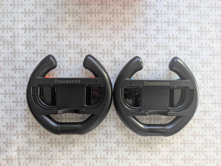 Set 2 volane Transnovo pentru Nintendo Switch 2 Mario Kart JoyCon