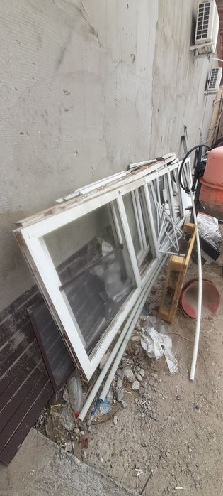 Б/у Пластиковые окна продаётся