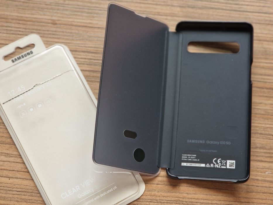 Husa Clear View Originala Samsung Galaxy S10 5G Noua!Activa