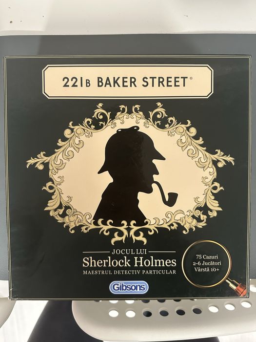 Joc societate boardgame Sherlock Holmes 22IB Baker Street