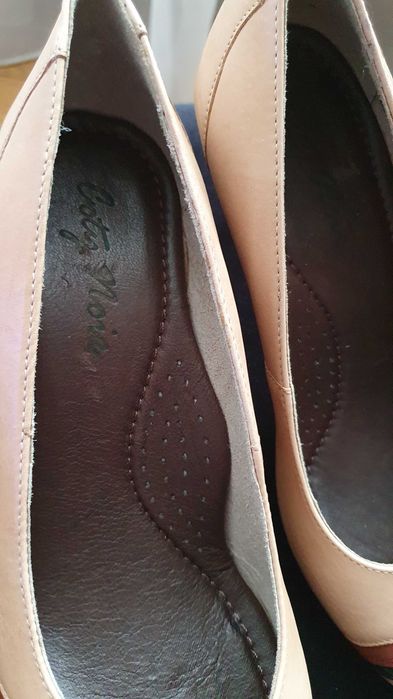 Pantofi de piele noi, marimea 35-36