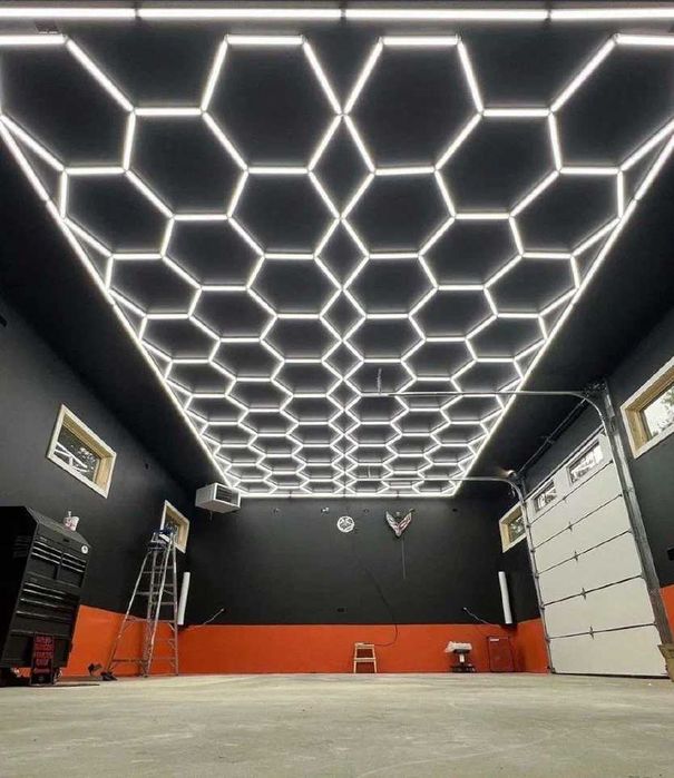 Освещения в виде сот модульное для офиса