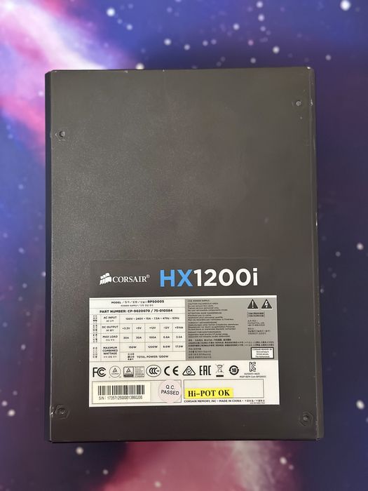 Sursa Corsair HX1200I , 1200W, 80 PLUS Platinum , VAND URGENT