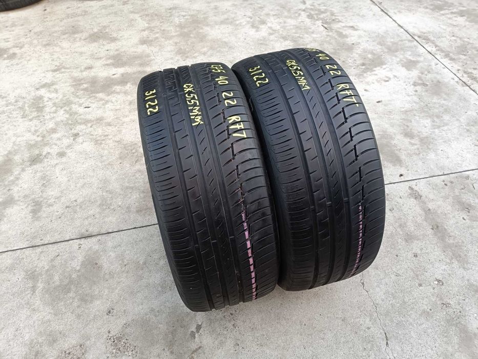 Doua anvelope vara 275 40 22 Continental PremiumContact 6 run flat