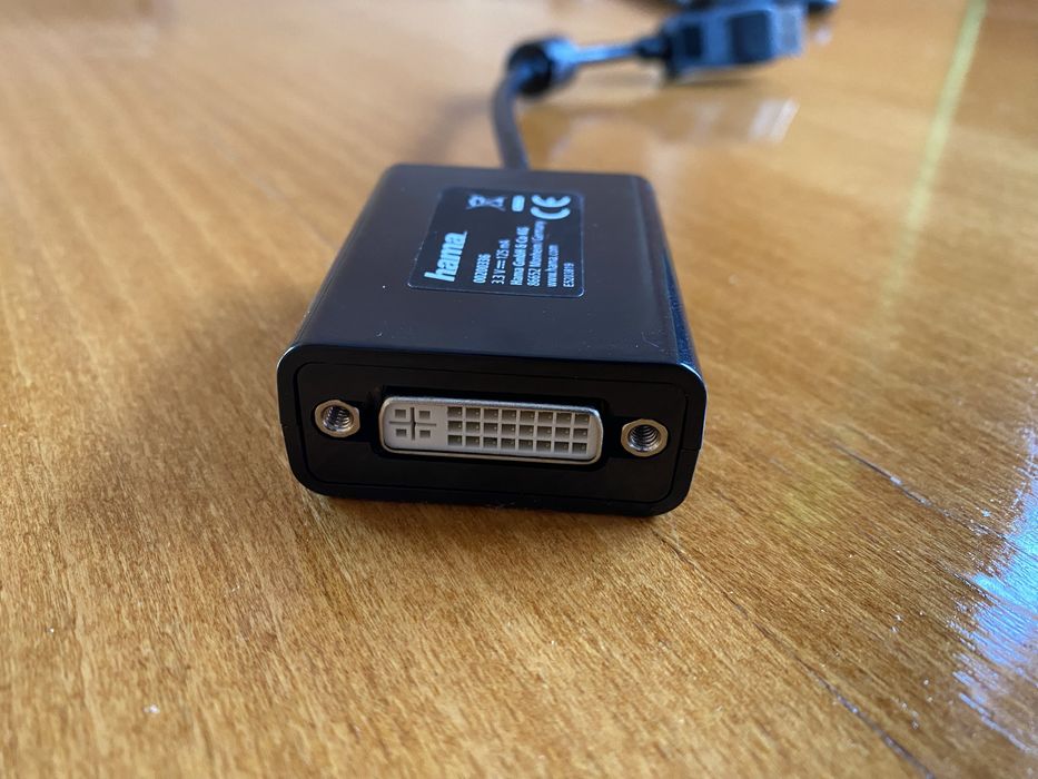 Видео адаптер Hama, Жак DisplayPort - жак DVI, Ultra-HD 4K