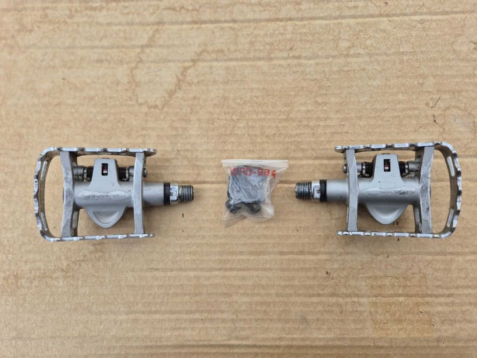 Pedale Shimano SPD A530 si PD-M324, inclusiv placute noi