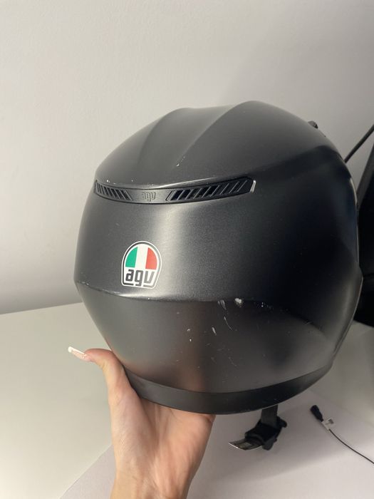 Casca moto integrala AGV K3 + Intercom Cardo Spirit