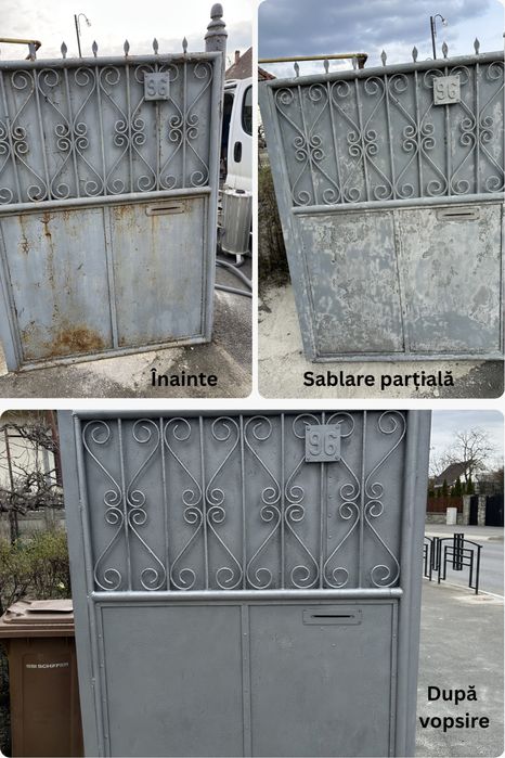 Curățare suprafețe - Sablare mobilă cărămidă, piatră, lemn, metal. Hidrosablare.