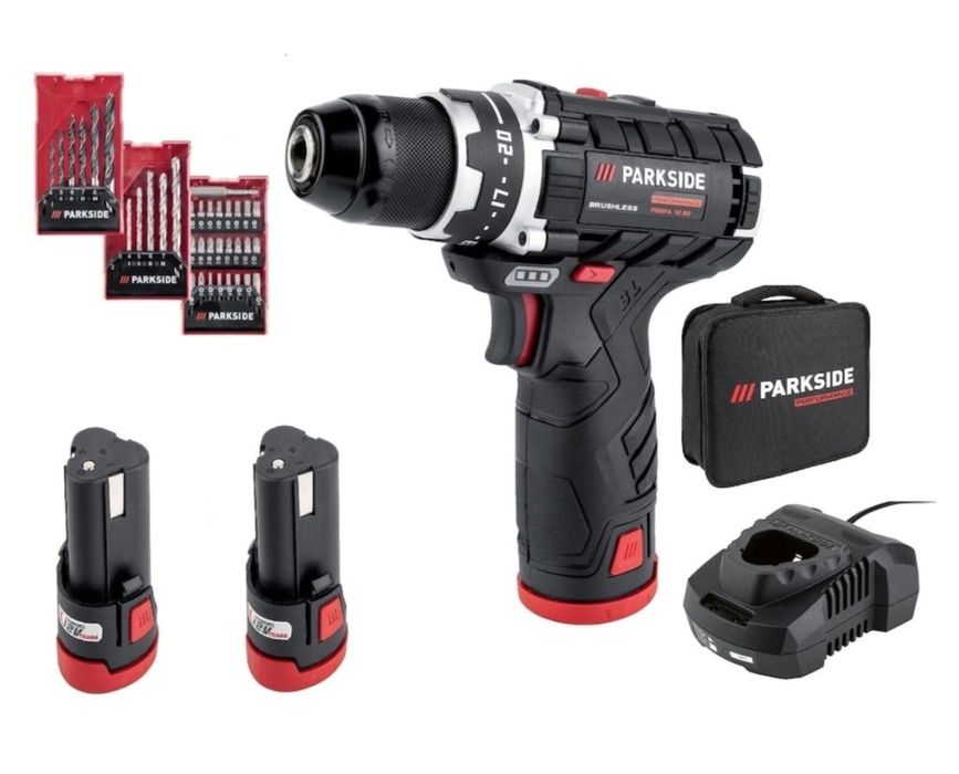 Masina gaurit/insurubat 12 V PARKSIDE PERFORMANCE® incarcator, 2