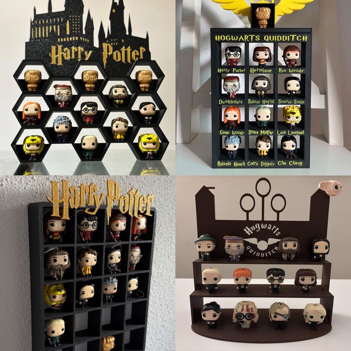 Stand / Casă Harry Potter figurine Kinder Joy Funko Pop  stranger will