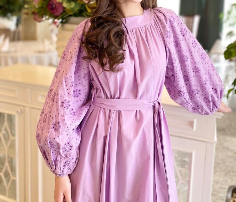 Платья лиловый за 5000