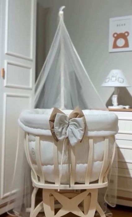 Турецкая люлька Chicco original Из натурального дерева