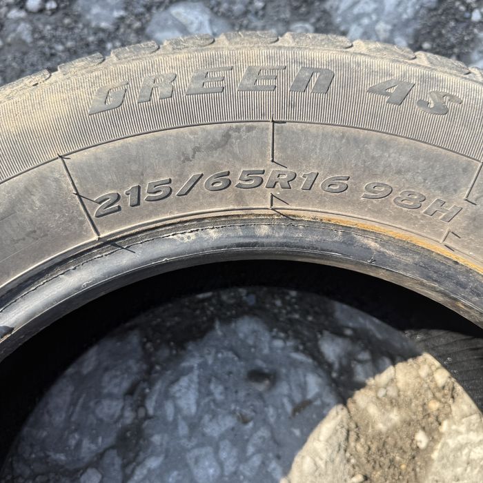 2 броя зимни гуми Atlas 215/65 R16 Dot 0421 ном 734