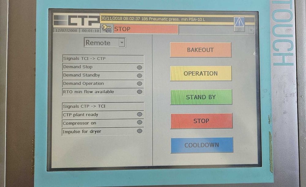 Siemens SIMATIC MP277 Touch Panel HMI