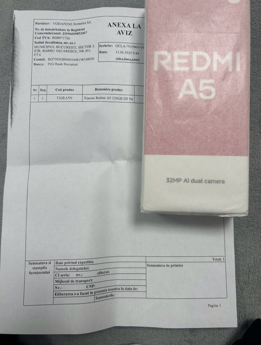 Redmi a5 nou sigilat