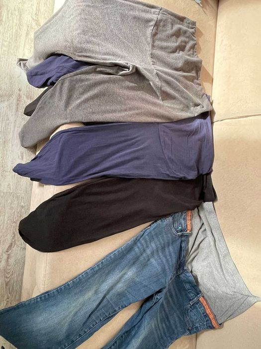 Pantaloni gravide, marimea M si blugi marimea L - OCAZIE