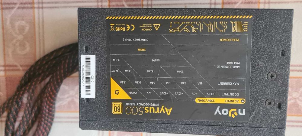 Sursa pentru PC de 500W,stare buna