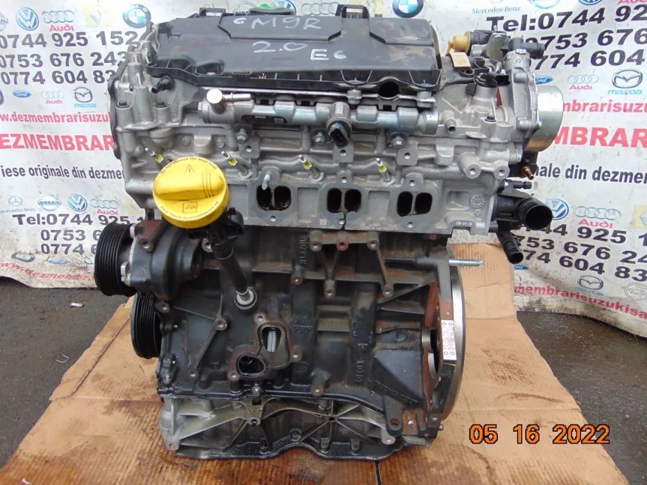 Motor renault Trafic 2.0 euro 6 M9R 30.000km Opel Vivaro Fiat Talento nissan x trail primastar Koleos m9ra868
