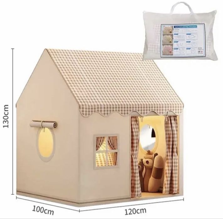 Детска Палатка Къщичка – Кът за Приключения