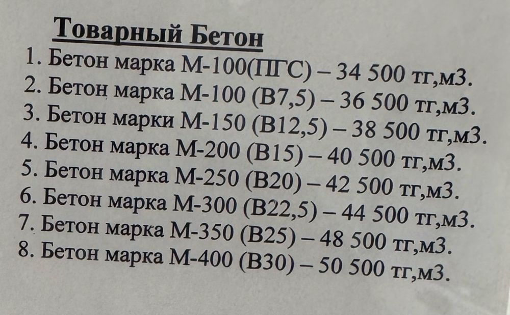 Товарный бетон, Фундаментные блоки, щебень, ПГС