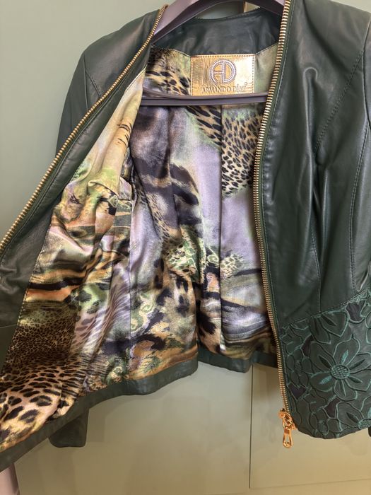 Куртка кожаная