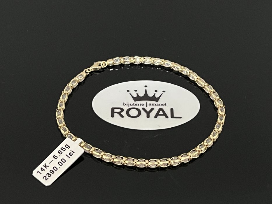 Bijuteria Royal CB : Bratara dama aur 14k 6,85 grame