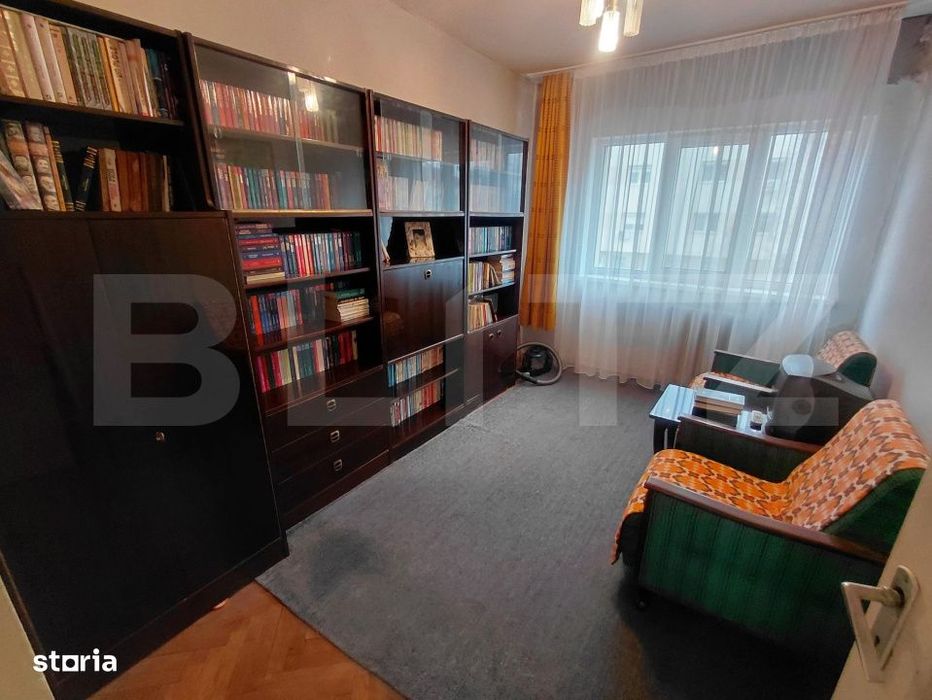 Apartament 4 camere, 85 mp, etaj 2 – zona linistita, aproape de Parc