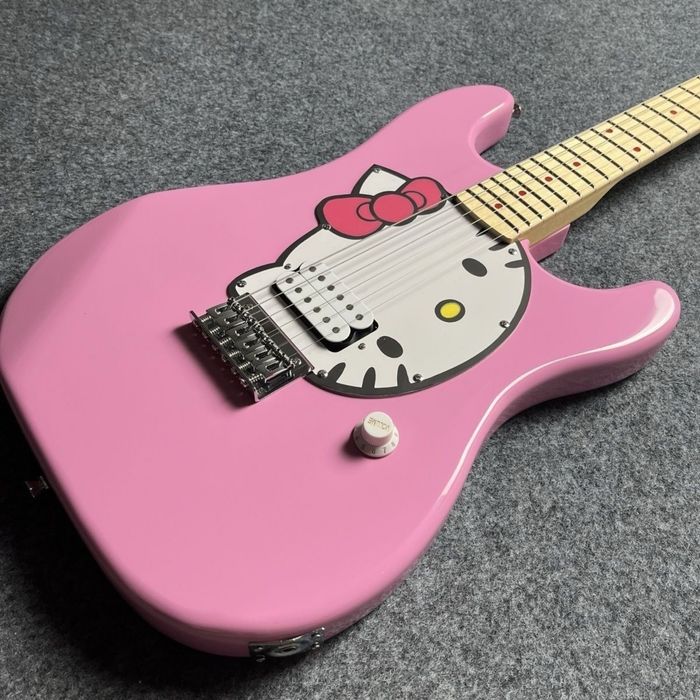 Электрогитара squier hello kitty новая